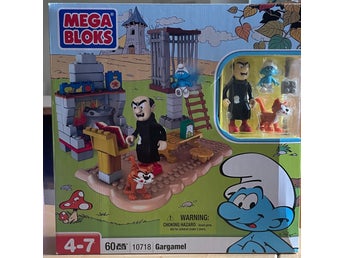Mega Bloks #10718, Gargamel med smurfbur, från 2012, mkt fint skick…