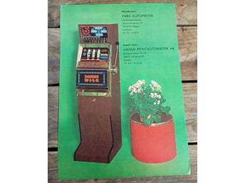 Flyer avs. Park Automater spelmaskin