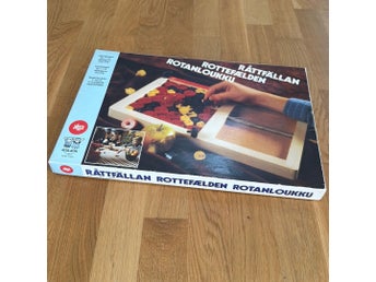 Råttfallan Rottefælden Rotanloukku brädspel Retro