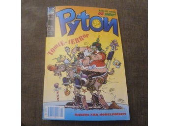 Rubrik: Pyton Nr 6 1992 - Retro Serietidning