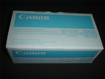 Canon Fax 350 Thermal Transfer fax Cartridges 2A4-50 Ny Org