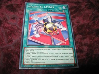YU-GI-OH ROULETTE SPIDER DLCS-EN065 | Kp p Tradera (587398307) YU-GI-OH ROULETTE SPIDER DLCS-EN065 | Kp p Tradera (587398307)