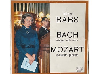 Alice Babs - Bach, Mozart (LP) 1966