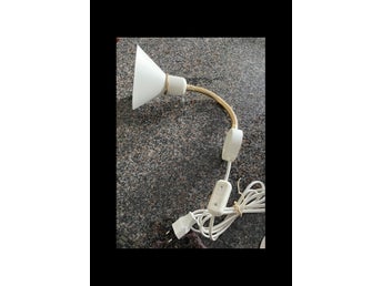 Retro Vägglampa från Belid med flexibel arm