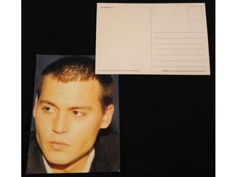 Film Johnny Depp - Vykort 1st Samlarobjekt