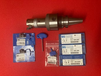 1 Styck Finborrenhet BT30 KAISER EWN 41-74 mm se beskrivning.