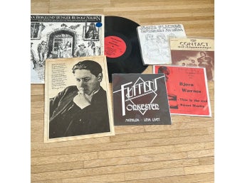PROGG-PAKET VINYL: Dan Berglund, Jösses Flickor, Fuffens Orkester, Contact,