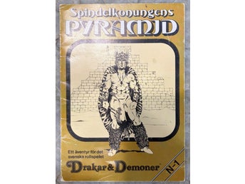 Första fristående äventyret till Drakar och Demoner - Spindelkonungens pyramid