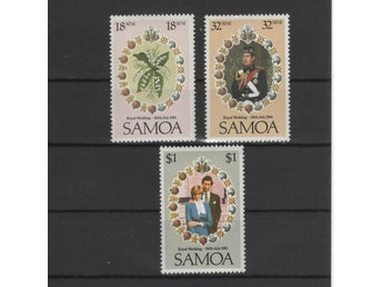 Samoa 1981 Kungligt Bröllop 3v