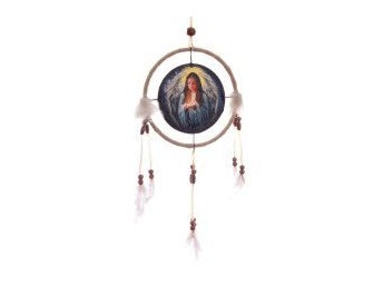 1 x Lisa Parker - drömfångare / dreamcatcher dream catcher ÄNGEL / angel, indian