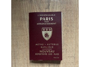 L'Indispensable Paris par Arrondissement 1977 -.. | Köp på Tradera