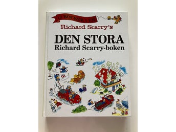 Richard Scarry's - Den Stora Richard Scarry-boken - 2000, inbunden, stort format