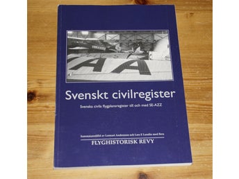 bra bok om flyg * SVENSKT CIVILREGISTER