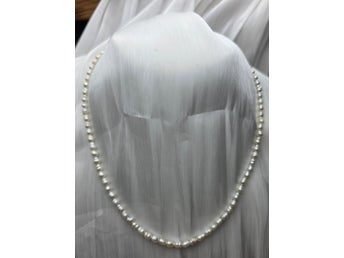 Äkta natur Barock pärlhalsband med super stark lyster