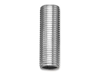 4st Gängad rörnippel, helgängat rör M10 30mm för lampor