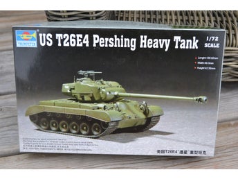 T26E4 Pershing Heavy Tank 1:72 Trumpeter (USA Pansarvagn) WW