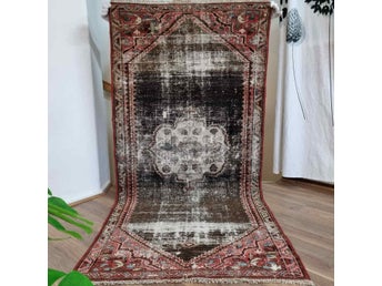 Äkta Vintage matta ca: 195x95 cm