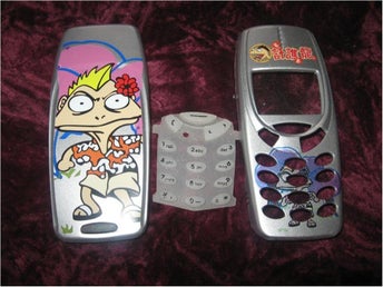 3310+3330 MOBILSKAL - FRONT NOKIA (SEMESTER GUBBE)