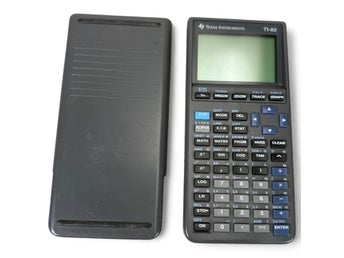 Texas Instruments TI-82 Grafräknare Svart Grafisk Kalkylator