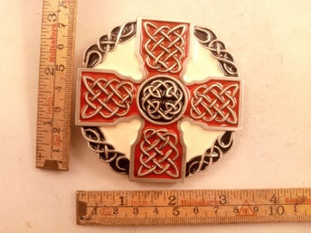 Bältesspänne the celtic cross dd105