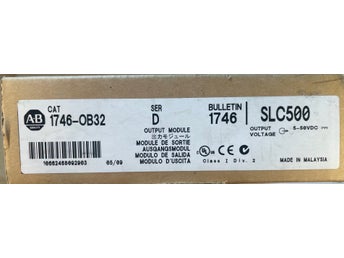 Allen-Bradley SLC 500 1746-OB32E 32-punkters digital utgångsmodul – Ny