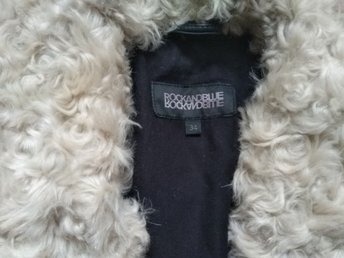 ROCKANDBLUE Retro skinnjacka med fårskinnskrage (386323149 ROCKANDBLUE Retro skinnjacka med fårskinnskrage (386323149