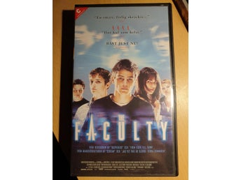Faculty (1998) - VHS - Jordana Brewster, Josh Hartnett, Salma Hayek - VG+