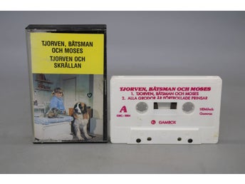 Astrid Lindgren - Tjorven, Båtsman och Moses - Kassettband