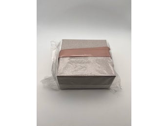 Presentask - Rosa/silver och glitter