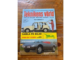 Tidningen Teknikens Värld från 1965