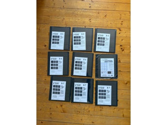 90st Insticksblad Klämfix S3,S5,S7 - NYA, inplastade! Visir, Hagner, visirblad