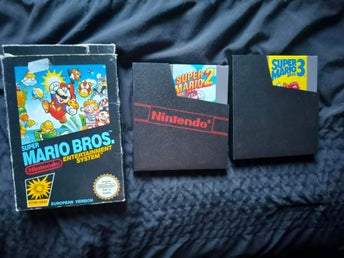Super Mario Bros, Super Mario Bros 2 och Super Mario Bros 3 till Nintendo NES