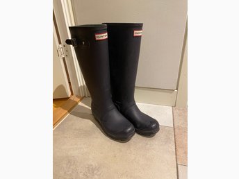 Hunter boots i navy Hunter boots i navy