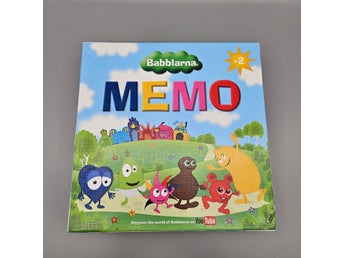 Memory - Babblarna Memo Spel Sällskapsspel Barn