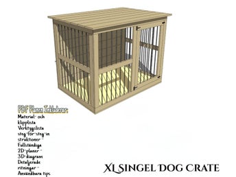 XL Singel Dog Crate