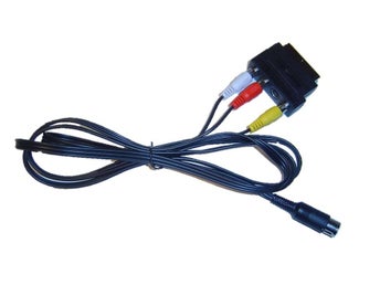 Neo Geo AES Scartkabel 2m Scart Kabel A/V Komposit Signal *NYTT*