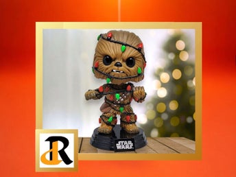 Funko Pop! Star Wars Chewbacca i jul tema