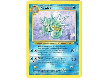 Pokemon Fossil Seadra 42-62.