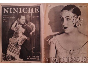 FILMJOURNALEN 1925 GLORIA SWANSON George O'BRIEN NEGRI QUO VADIS LINCOLN PAULUS