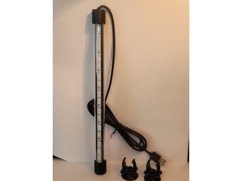 Aquarium akvarium ljusrör blå - vit lampor USB