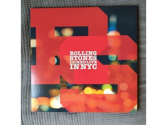 Rolling Stones - Licked Live In NYC - Trippel Vit vinyl M