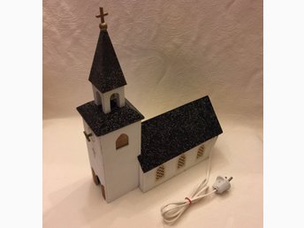 julkyrka med belysning julkyrka med belysning
