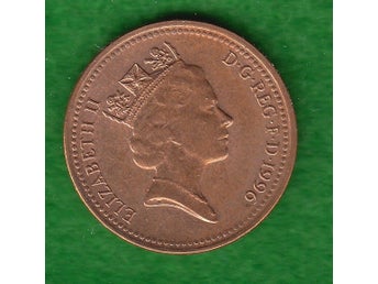 ENGLAND# ONE PENNY 1996