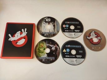 Ghostbusters 1/I & 2/II m. B. Murray, D. Aykroyd och S. Weaver på 4K UHD