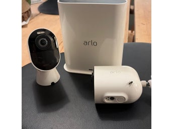 Arlo Ultra 2 4K Paket – 2x Kameror + SmartHub VMB5000