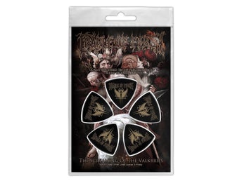 CRADLE OF FILTH - THE SCREAMING OF THE VALKYRIES. Plektrum Paket Tri-Tip
