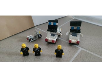 LEGO Town 6623 Police Car, retro, 80-tal