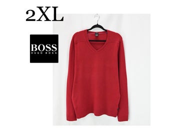 HUGO BOSS NACLYN ULL & KASCHMIR TRÖJA storlek 2XL