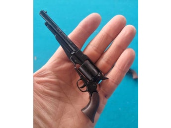 Uniwerk Italy Remington revolver Miniatyrmodell