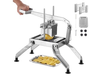 Commercial Vegetable Slicer, 3/8 and 3/16 inch Tomato Slicer, Stainless Steel